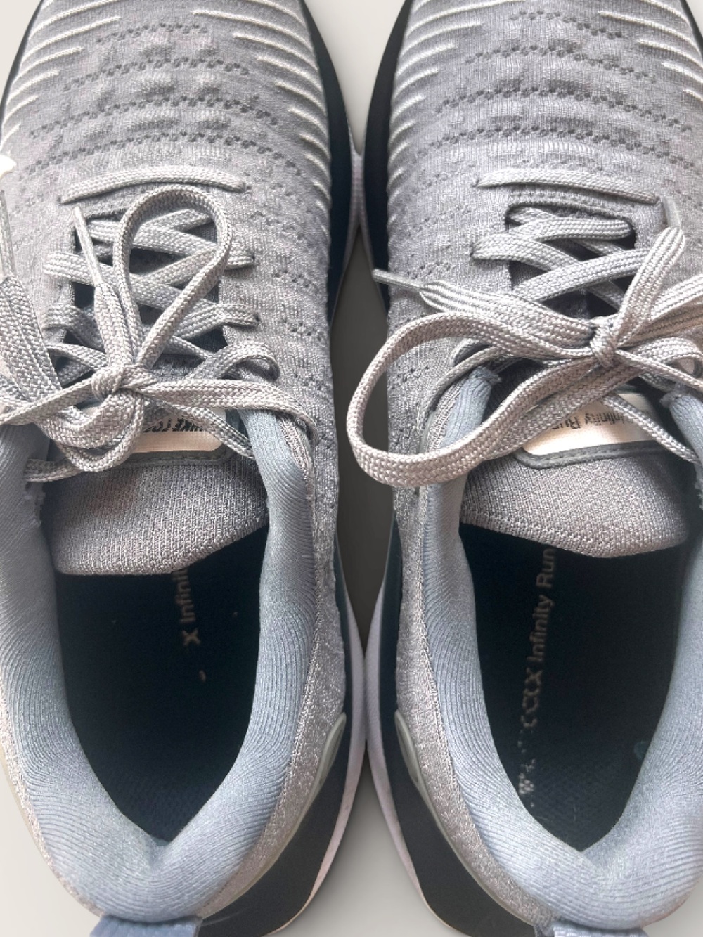 Nike ReactX Infinity Run 4 shoes in a Cool Grey colorway - super clean! - Picture 9 of 10